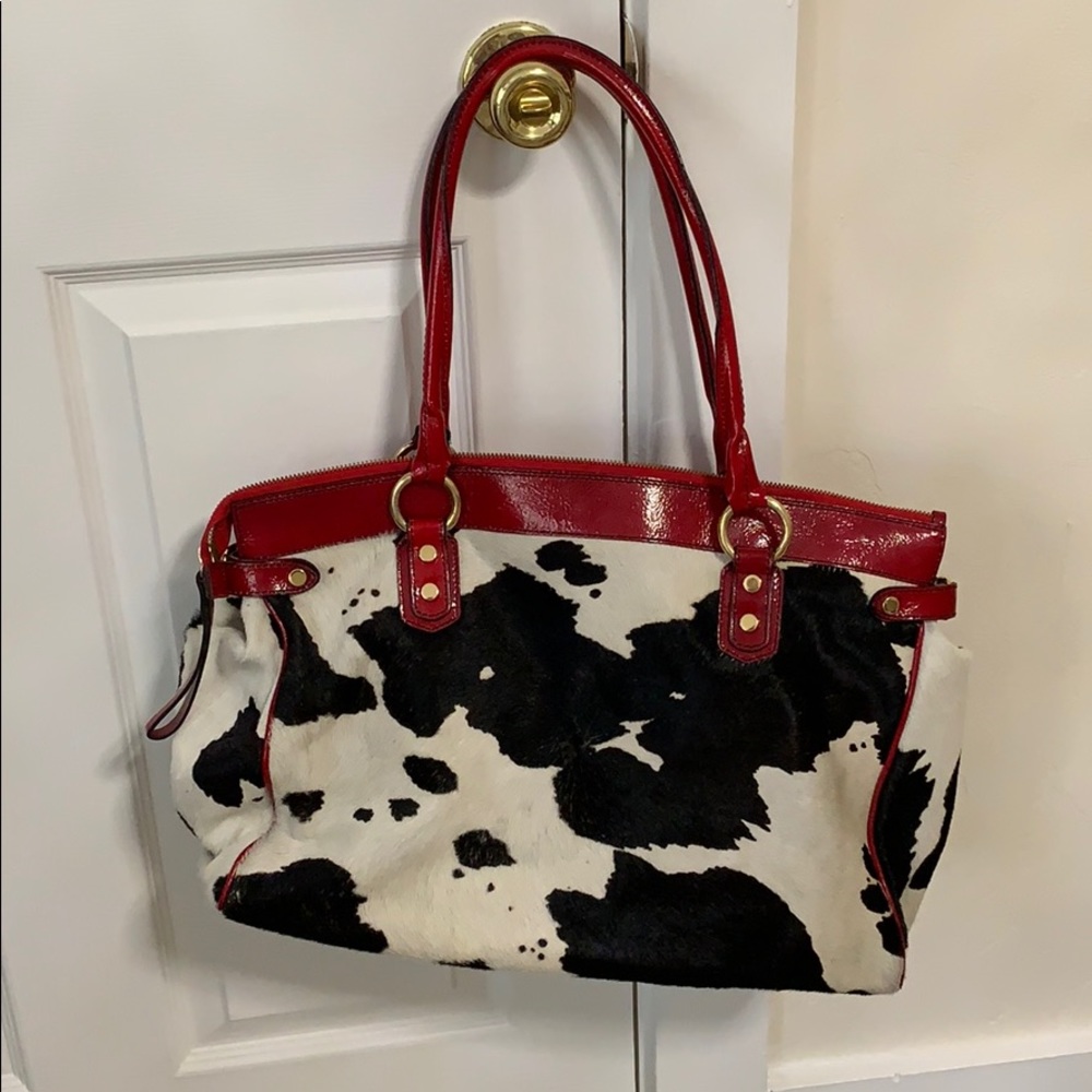 Italian designer tote/briefcase bag